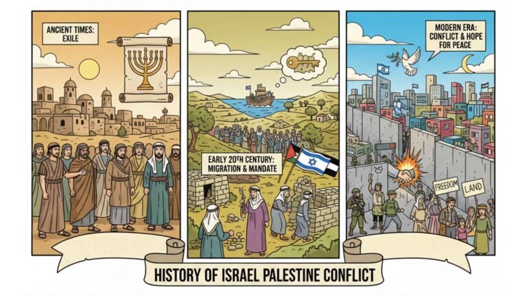 History of Israel Palestine Conflict