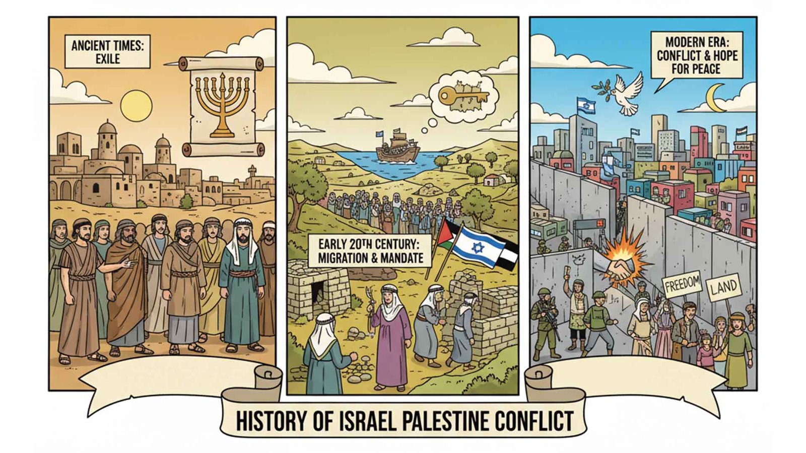 History of Israel Palestine Conflict