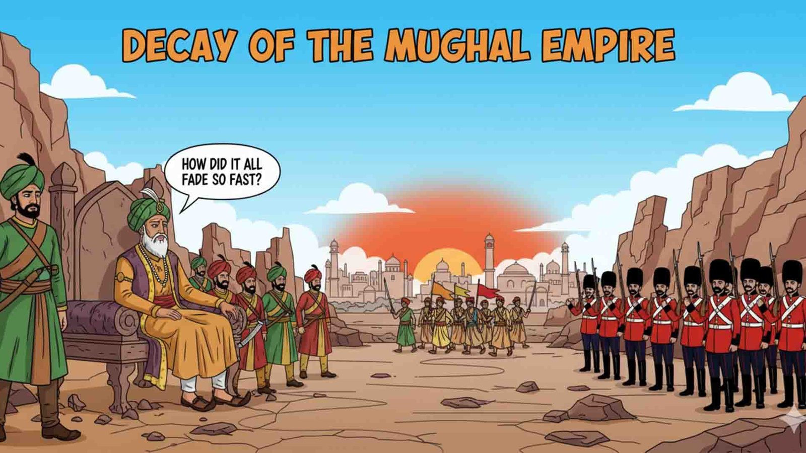Decay of Mughal Empire